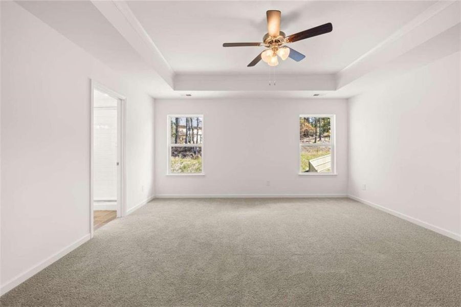 Spacious, unfurnished interior of a new home in Water Oak Estates, Lawrenceville (Image 40).