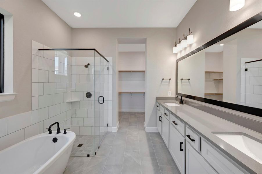 Furnished interior view inside a new home in Kresston, Magnolia (Image 8).