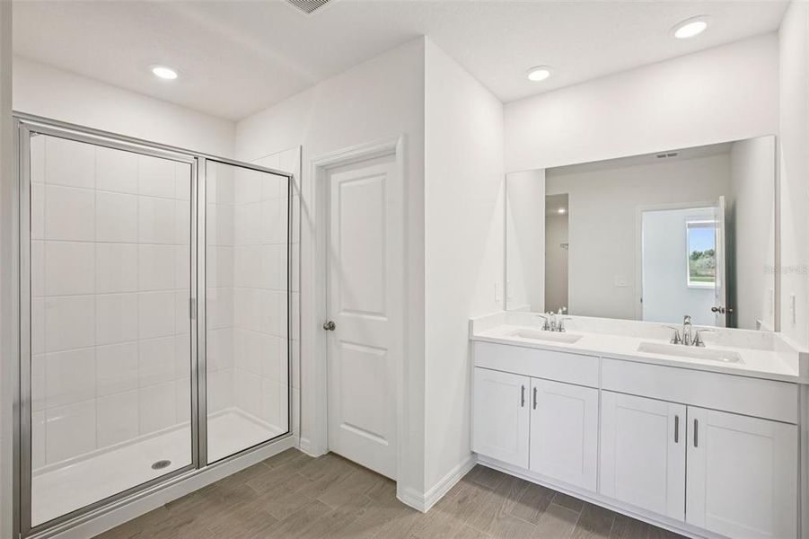 Furnished interior view inside a new home in Two Rivers - Classic Series, Zephyrhills (Image 10).