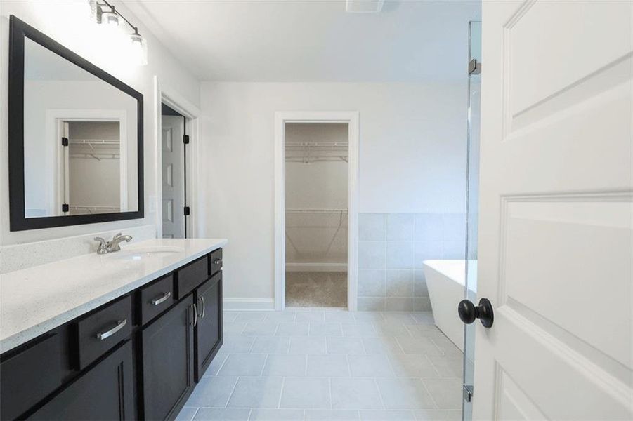 Furnished interior view inside a new home in Red Oak Ridge, Loganville (Image 9).