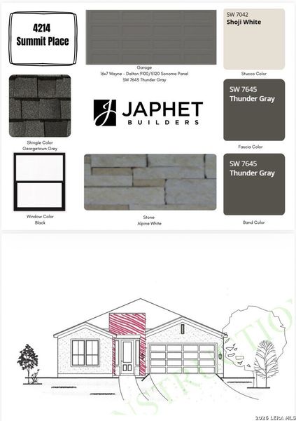 Sample of building materials used in homes in , San Antonio (Image 3).