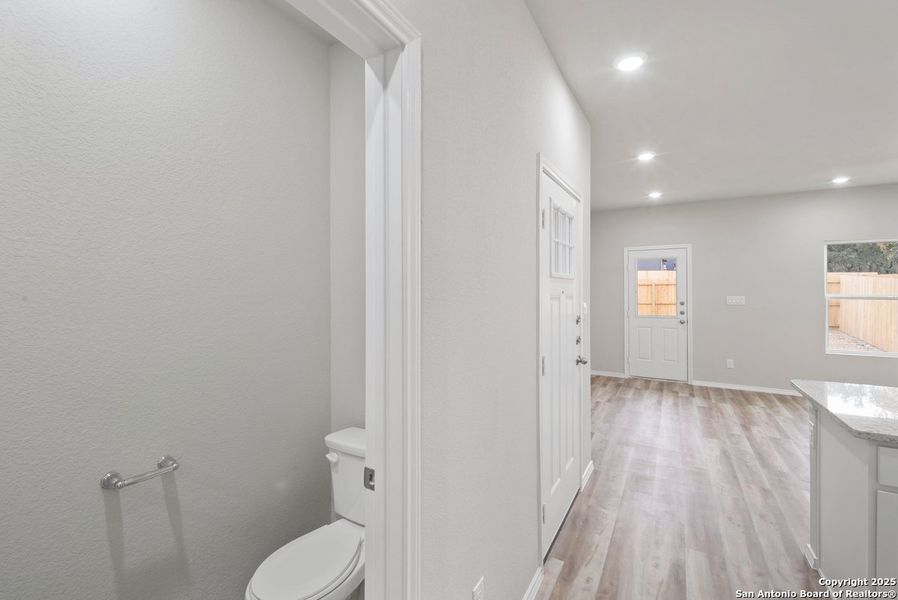 Furnished interior view inside a new home in , San Antonio (Image 2).