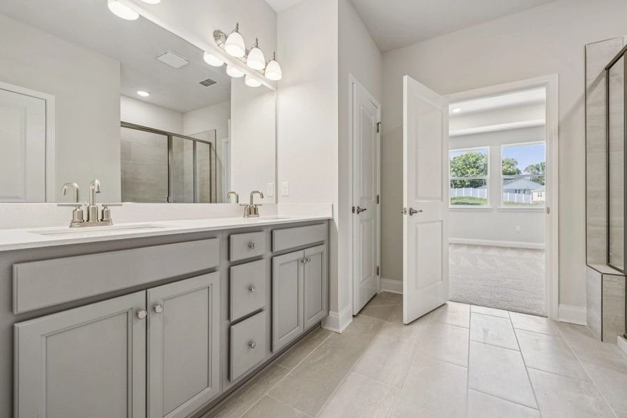 Furnished interior view inside a new home in Cedars at Cane Ridge | 55+ Community, Antioch (Image 11).