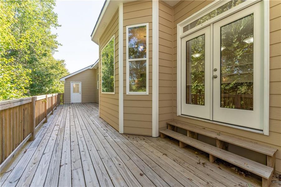Furnished interior view inside a new home in , Suwanee (Image 27).