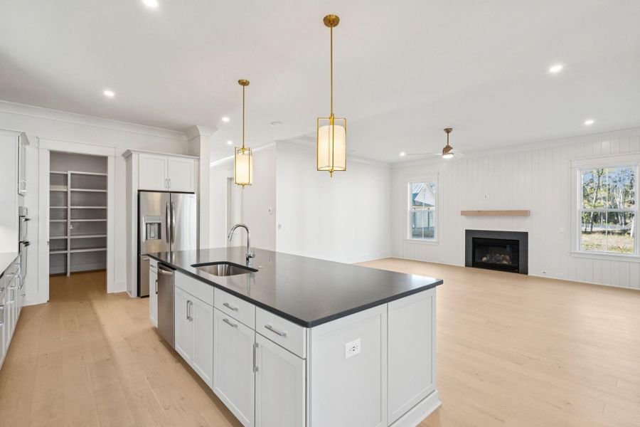 Furnished interior view inside a new home in , Awendaw (Image 5).