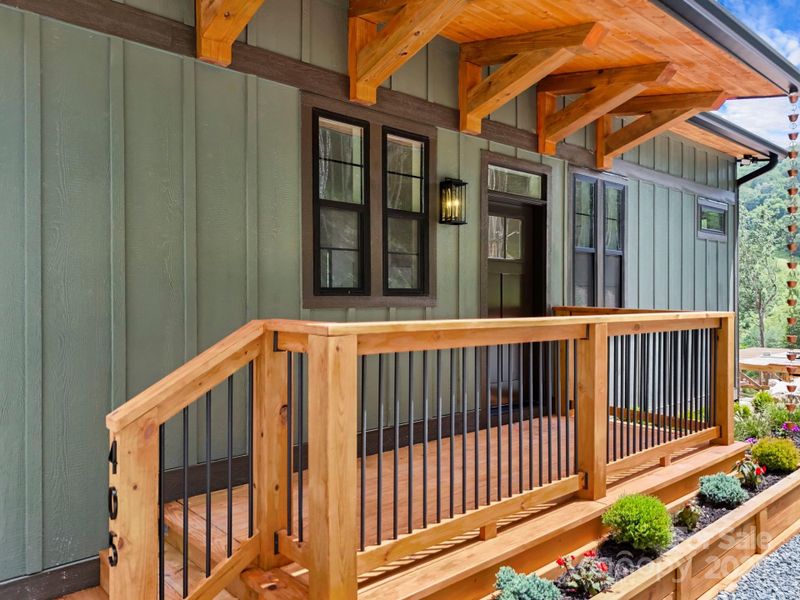 Front exterior of a new home in , Seven Devils, NC, highlighting curb appeal (Image 22). Front exterior of a new home in , Seven Devils, NC, highlighting curb appeal (Image 22).