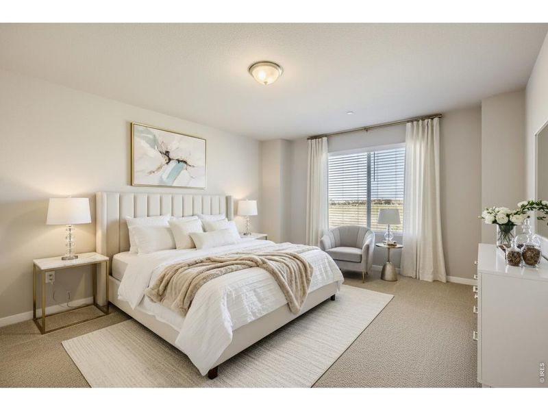 Furnished interior view inside a new home in , Fort Collins (Image 4).
