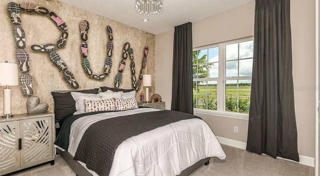 Furnished interior view inside a new home in The Waters at Center Lake Ranch, St. Cloud (Image 13).