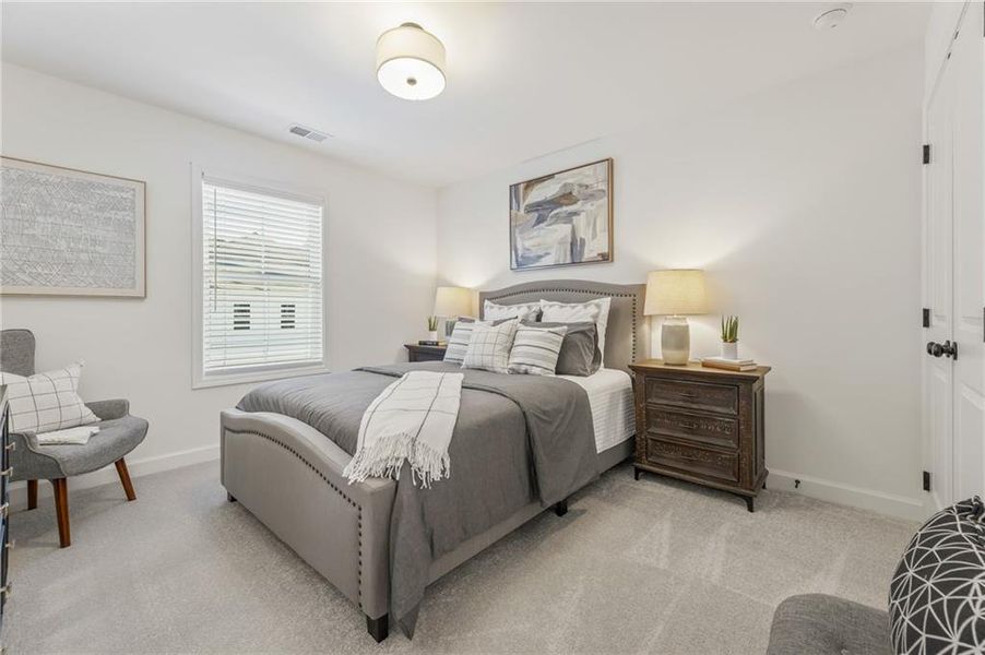 Furnished interior view inside a new home in River Walk Place, Lawrenceville (Image 5).