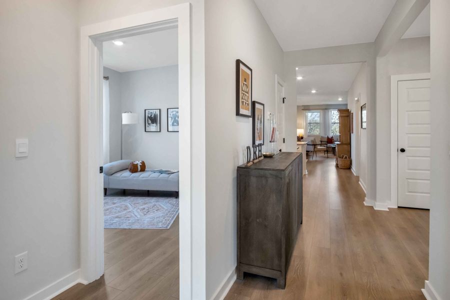 Representative furnished interior of a home built from the DOVER by D.R. Horton in Nexus South, Gallatin (Image 9). Representative furnished interior of a home built from the DOVER by D.R. Horton in Nexus South, Gallatin (Image 9).