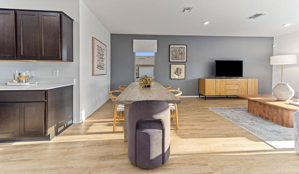 Furnished interior view inside a new home in Saguaro Bloom, Marana (Image 10). Furnished interior view inside a new home in Saguaro Bloom, Marana (Image 10).
