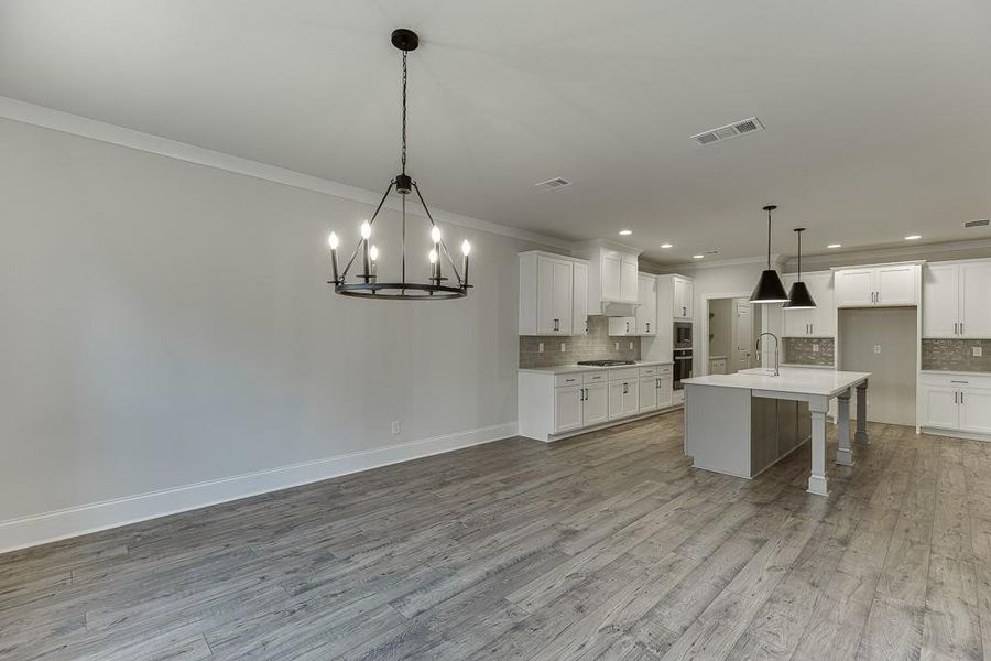 Furnished interior view inside a new home in , Bishop (Image 16).