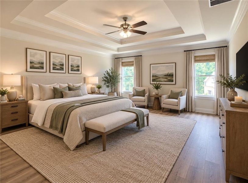 Furnished interior view inside a new home in , Jefferson (Image 18).