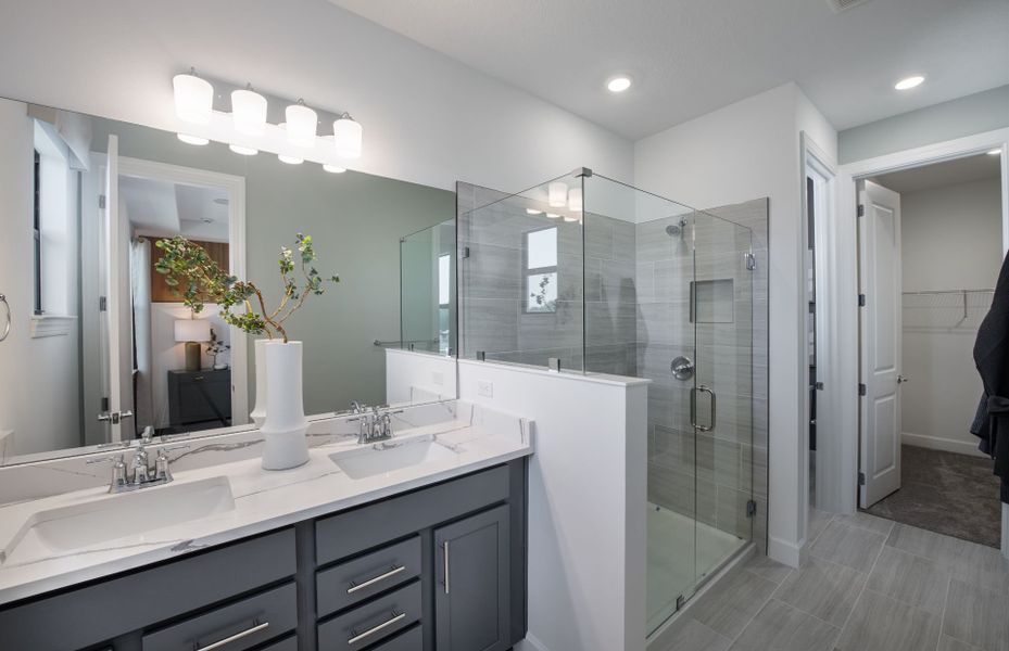 Representative furnished interior of a home built from the Nautical by Pulte Homes in Vida's Way, Wesley Chapel (Image 12).