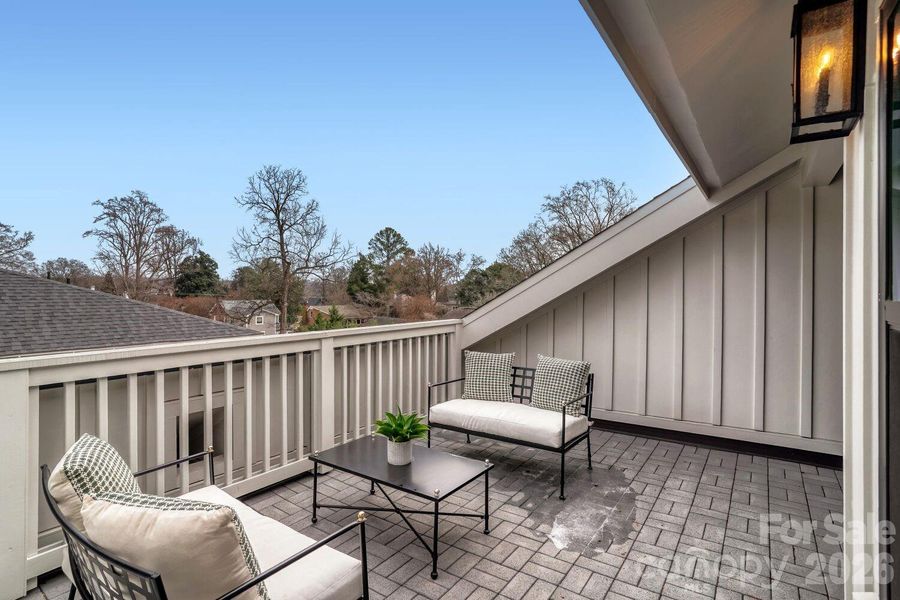 Exterior details and patio area of a home in , Charlotte (Image 24).