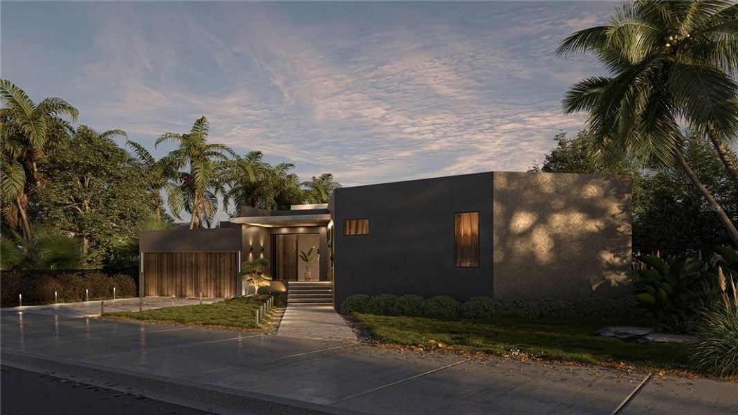 Front exterior of a new home in , Punta Gorda, FL, highlighting curb appeal (Image 11). Front exterior of a new home in , Punta Gorda, FL, highlighting curb appeal (Image 11).