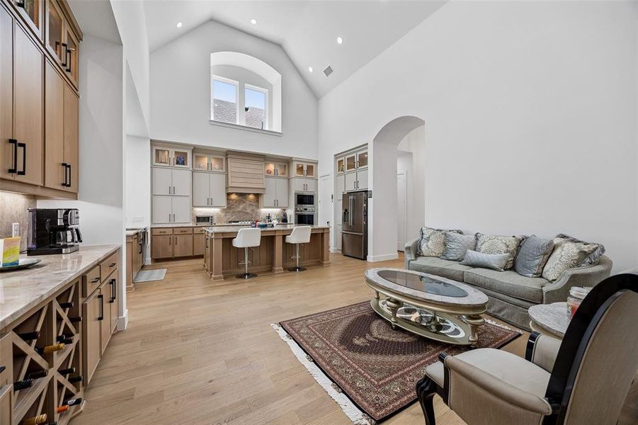 Furnished interior view inside a new home in Mosaic, Celina (Image 17).
