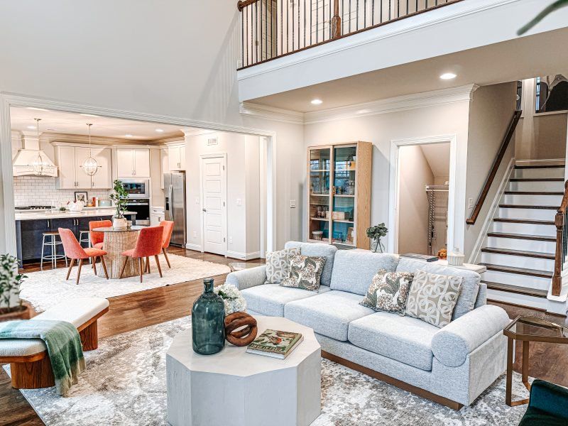 Representative furnished interior of a home built from the Lancaster by Keystone Homes NC in Preserve at Carriage Cove, Oak Ridge (Image 36). Representative furnished interior of a home built from the Lancaster by Keystone Homes NC in Preserve at Carriage Cove, Oak Ridge (Image 36).