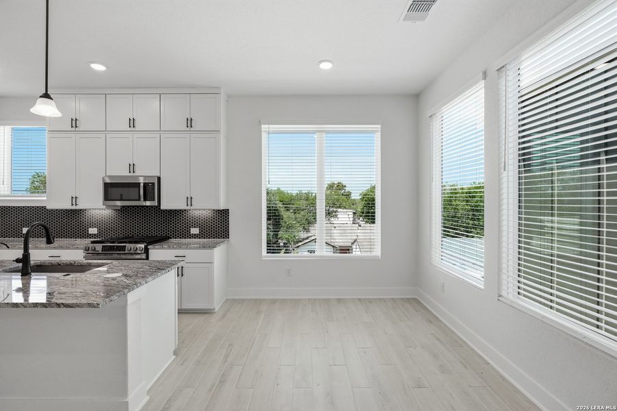 Furnished interior view inside a new home in Rose Hill, San Antonio (Image 17).