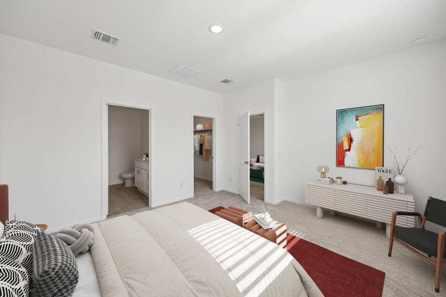 MODEL HOME images may NOT be consistent with the finished product.