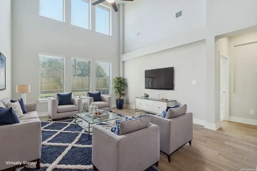 Furnished interior view inside a new home in Fox Falls, Boerne (Image 7).
