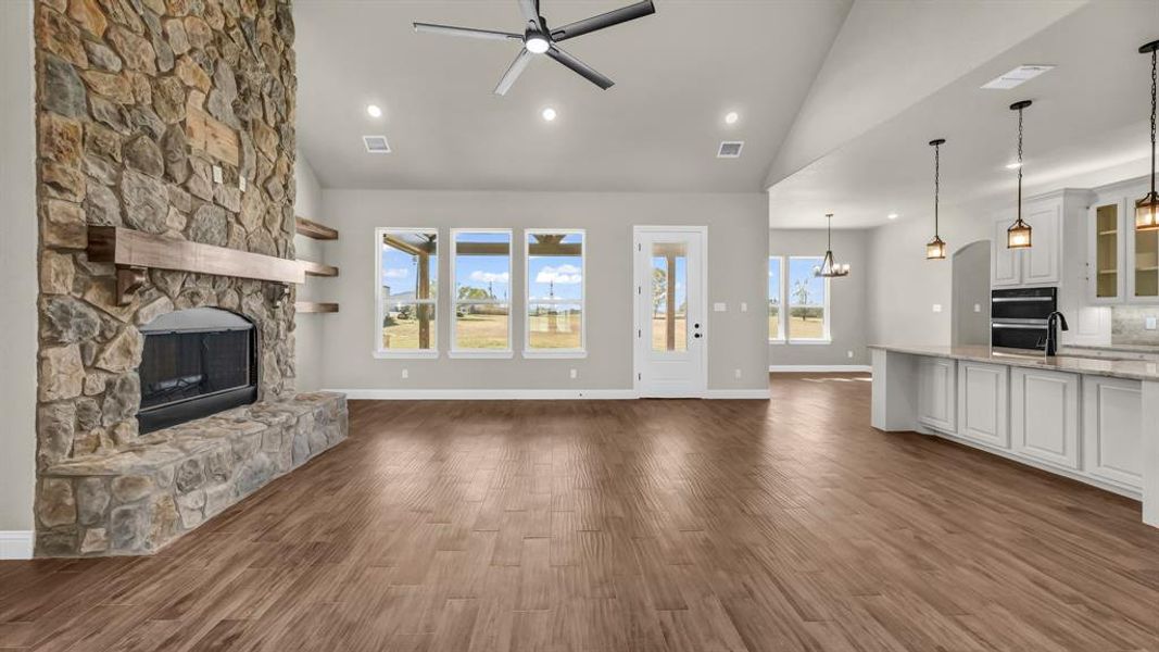 Spacious, unfurnished interior of a new home in , Poolville (Image 15).
