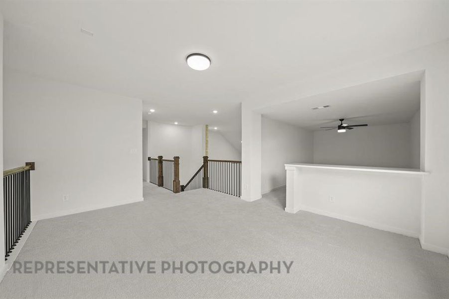 Spacious, unfurnished interior of a new home in Sandbrock Ranch, Aubrey (Image 19).