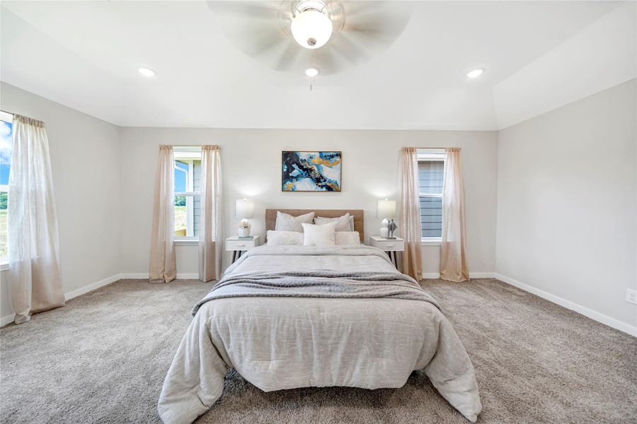 Furnished interior view inside a new home in , Houston (Image 18). Furnished interior view inside a new home in , Houston (Image 18).