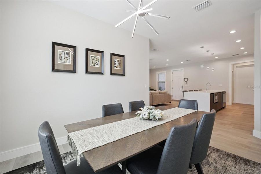 Furnished interior view inside a new home in , North Port (Image 4).