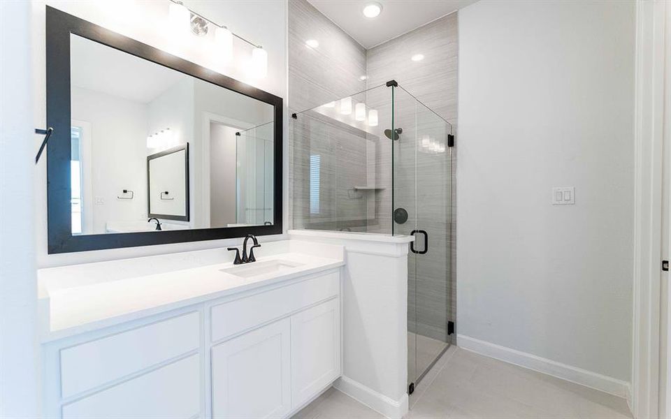 Furnished interior view inside a new home in Solterra, Mesquite (Image 11).