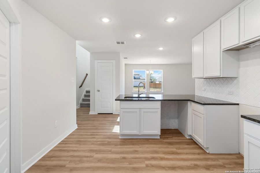Furnished interior view inside a new home in Applewhite Meadows, San Antonio (Image 7).