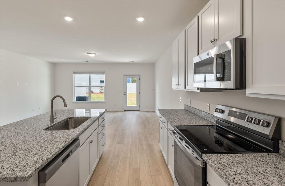 Furnished interior view inside a new home in The Landings at Montague, Goose Creek (Image 9).