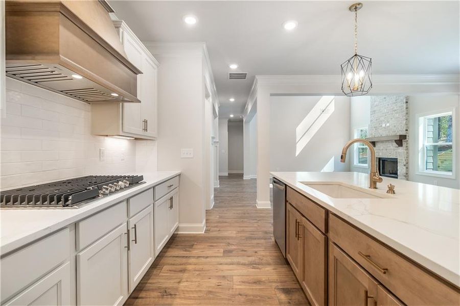 Furnished interior view inside a new home in Red Oak Ridge, Loganville (Image 6).