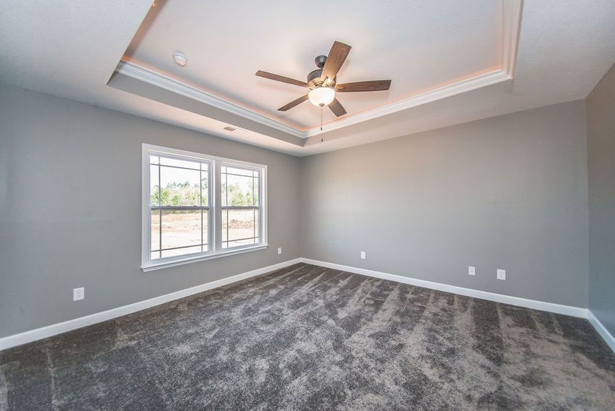 Representative unfurnished interior of a home built from the Archer by Enchanted Homes in Lonesome Dove, San Antonio (Image 32).