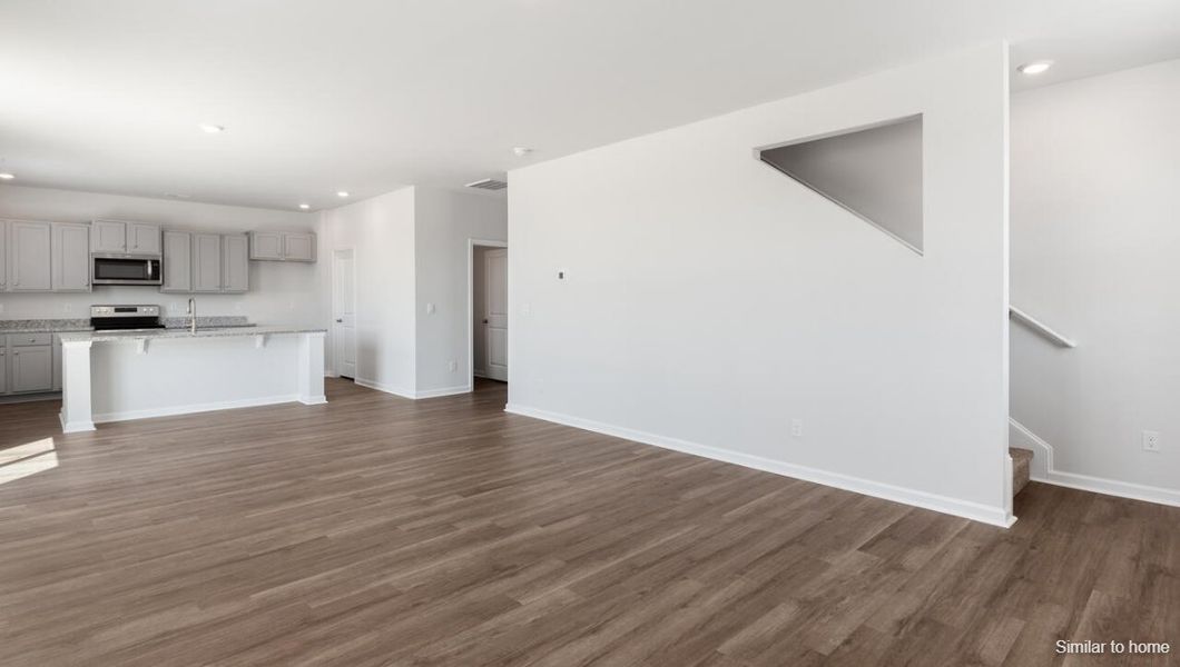 Spacious, unfurnished interior of a new home in Grayson Park, Leland (Image 23).