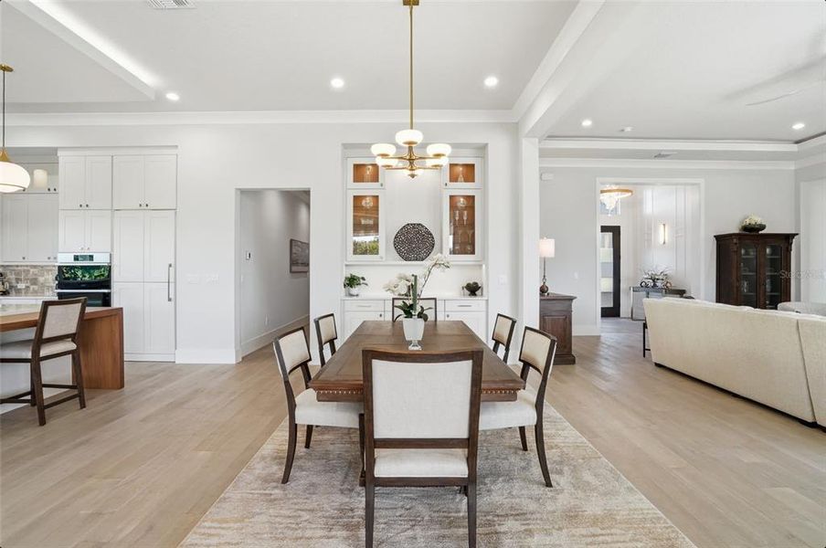 Furnished interior view inside a new home in , Parrish (Image 43).