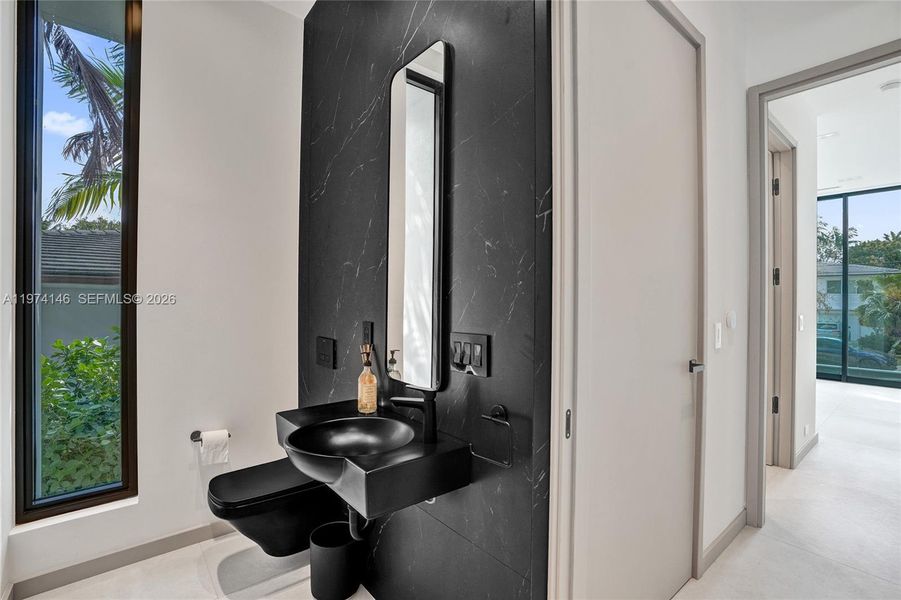 Furnished interior view inside a new home in , Miami Shores (Image 34).