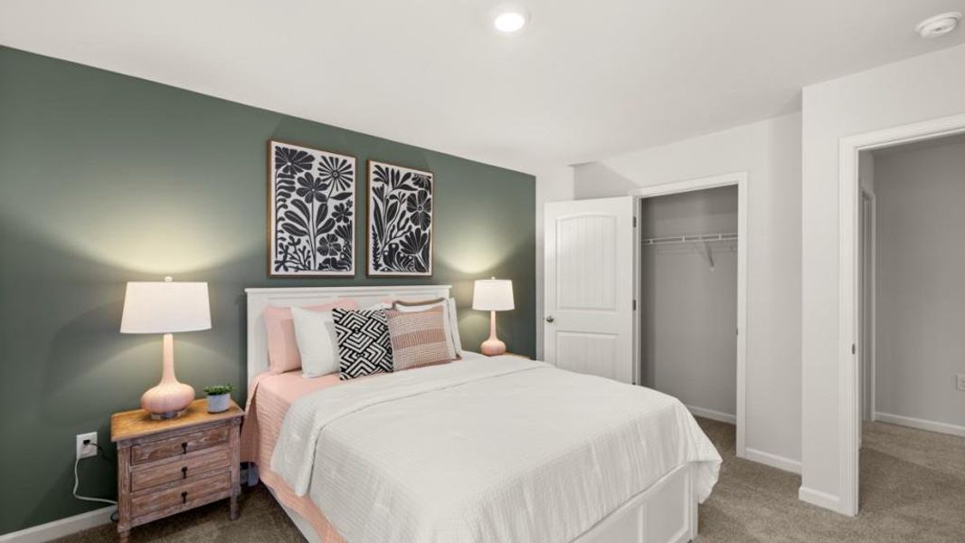 Furnished interior view inside a new home in Oconee Overlook, Gainesville (Image 11). Furnished interior view inside a new home in Oconee Overlook, Gainesville (Image 11).