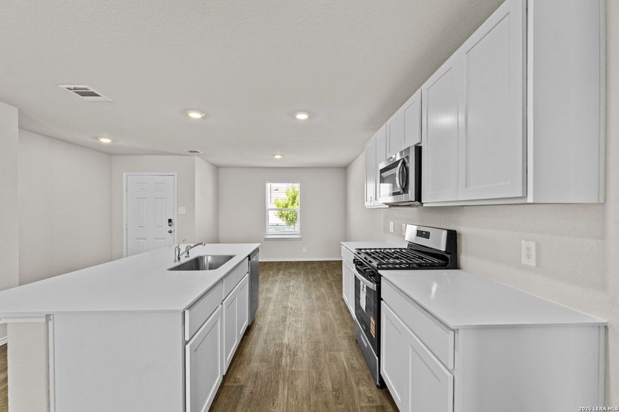 Furnished interior view inside a new home in Redbird Ranch, San Antonio (Image 7).