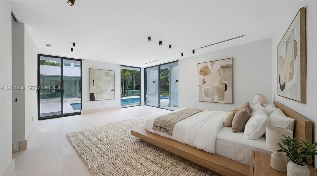 Furnished interior view inside a new home in , Weston (Image 10).