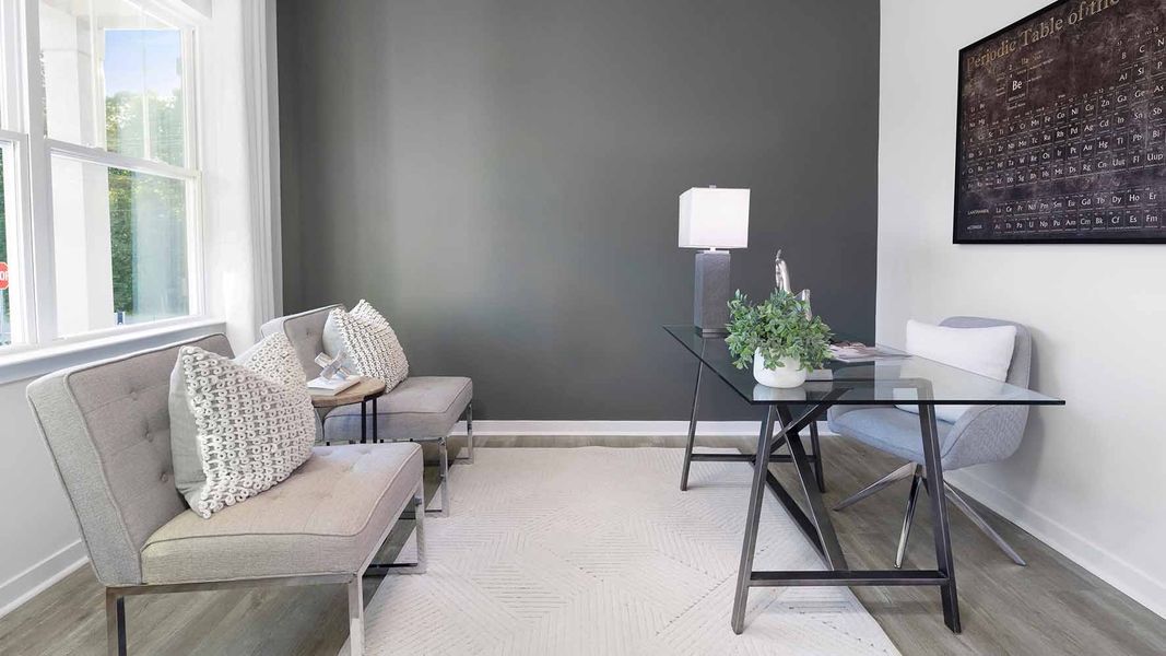 Furnished interior view inside a new home in Brinkley Ridge, Kings Mountain (Image 22).