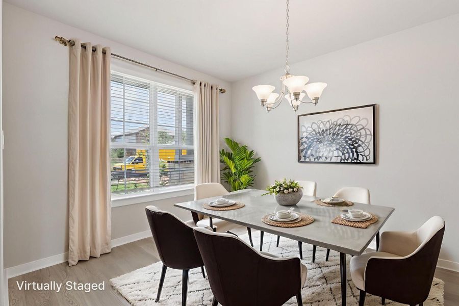 Furnished interior view inside a new home in Kingdom Heights, Rosenberg (Image 4).