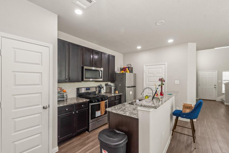 Furnished interior view inside a new home in , Conroe (Image 17). Furnished interior view inside a new home in , Conroe (Image 17).