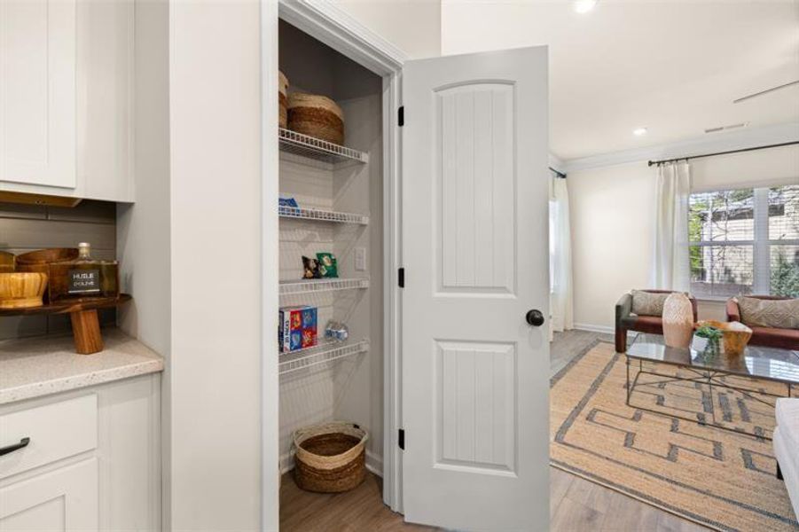 Furnished interior view inside a new home in Summit at Gateway, Jasper (Image 8). Furnished interior view inside a new home in Summit at Gateway, Jasper (Image 8).