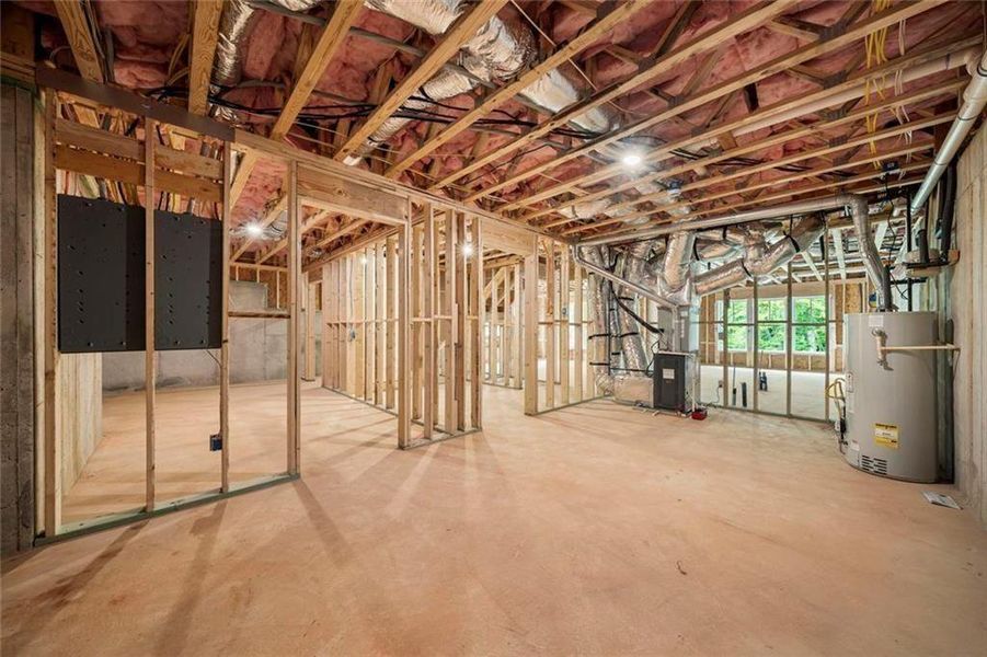 In-progress construction of a new home in , Atlanta, GA (Image 66).