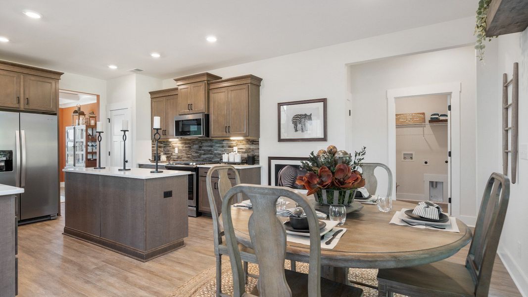 Kitchen of The Sutherland Design by DRB Homes