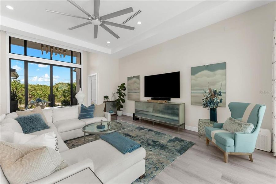 Furnished interior view inside a new home in , Port Charlotte (Image 71).