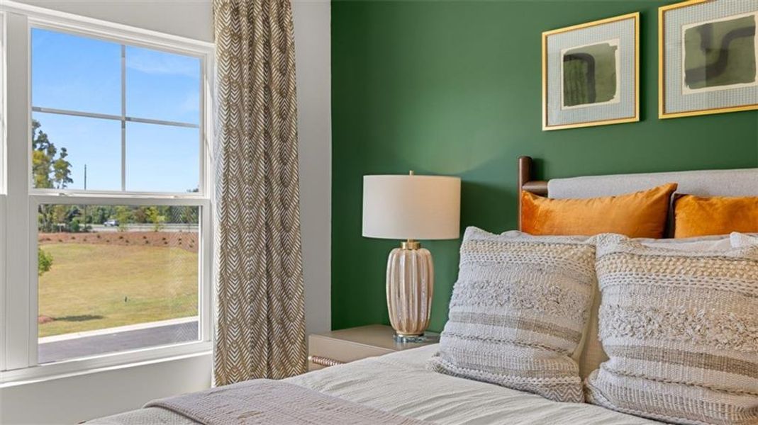Furnished interior view inside a new home in The Gables at Agricultural Village, Perry (Image 7).