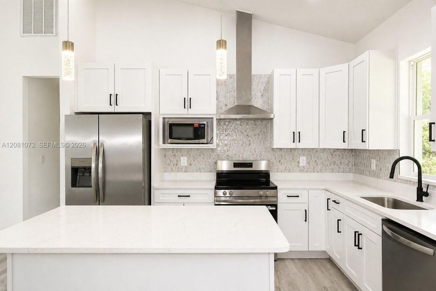 Furnished interior view inside a new home in , Sebring (Image 12).