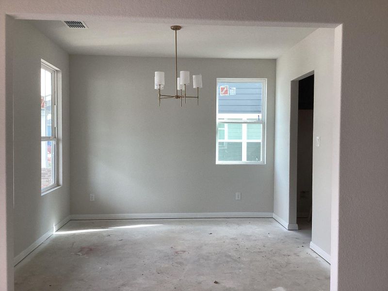 In-progress construction of a new home in The Cottages at Lariat, Liberty Hill, TX (Image 19).